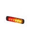 Durite 0-441-65 R10 High Intensity 6 Amber & Red LED Warning Light (19 Flash Patterns) PN: 0-441-65